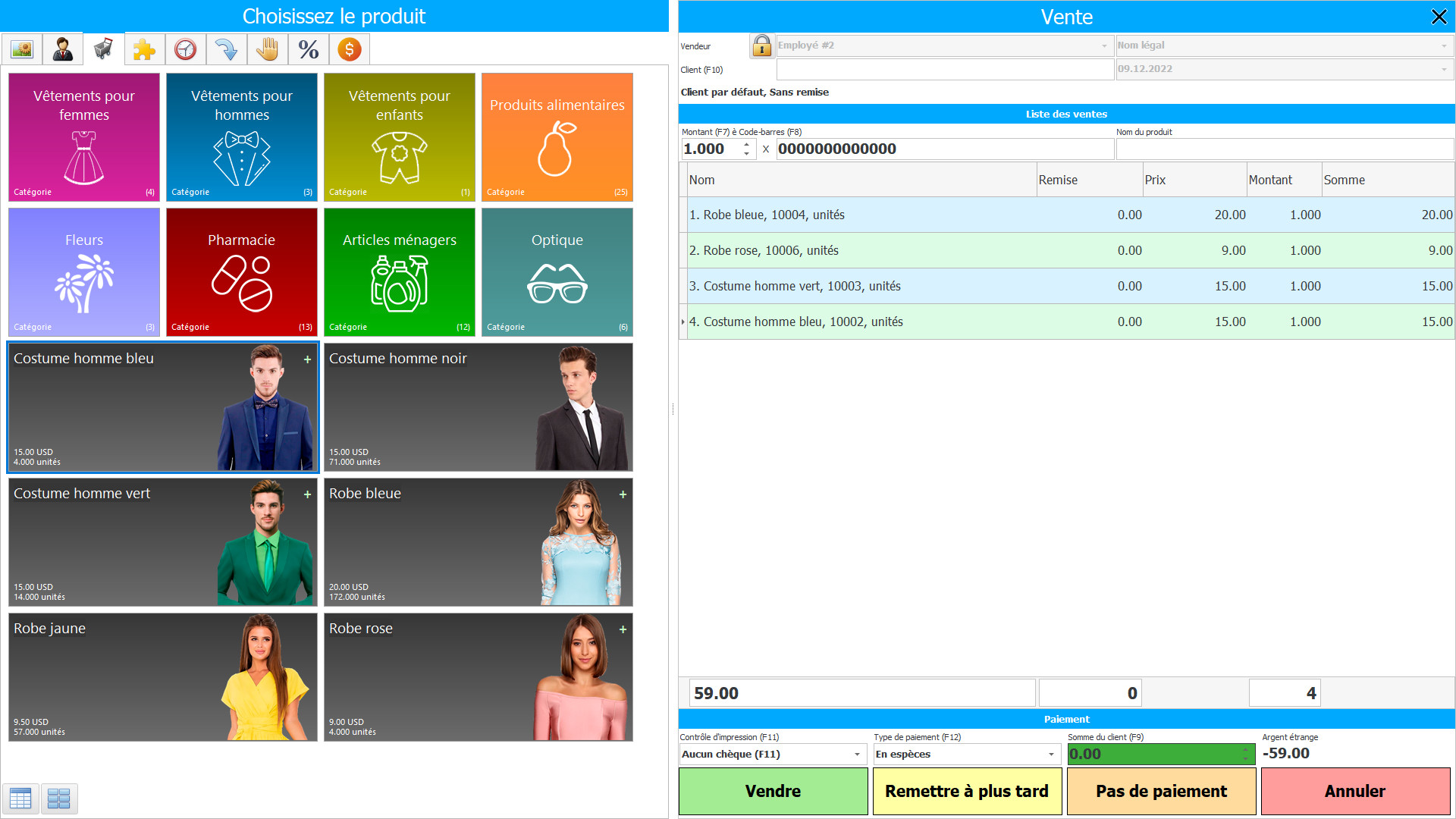 Programme de comptabilisation des appels